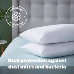 Silentnight Anti-Allergy Medium/ Soft Pillow - 2 Pack - thumbnail 2