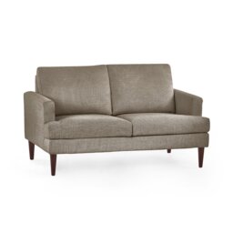 Julian Bowen Daisy Fabric 2 Seater Sofa Metal Feet - Grey - thumbnail 2