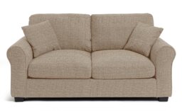 Argos Home Lisbon Fabric 2 Seater Sofa Bed - Beige