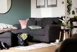 Argos Home Lisbon Fabric 2 Seater Sofa Bed - Beige - thumbnail 2
