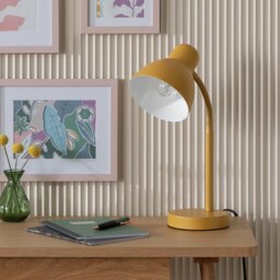 Argos Home Desk Lamp - Mustard - thumbnail 1