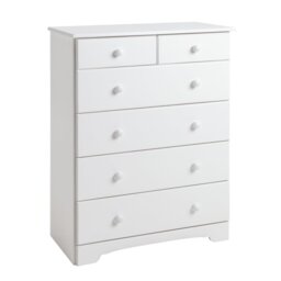 Argos Home Nordic 6 Drawer Chest - White