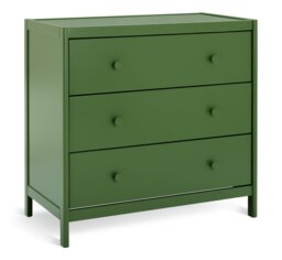 Habitat Bronte 3 Drawer Chest - Green - thumbnail 1