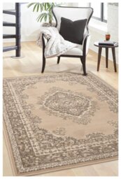 Homemaker Bukhura Traditional Natural Cut Pile Rug-200x290cm - thumbnail 2
