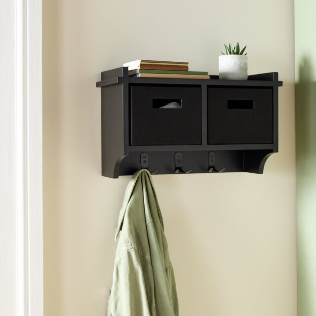 Argos Home Coat Rack with 2 Fabric Storage Boxes - image 1