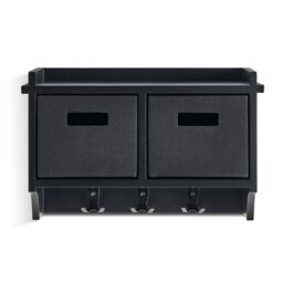 Argos Home Coat Rack with 2 Fabric Storage Boxes - thumbnail 2