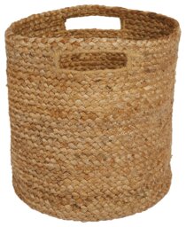 Great Little Trading Company Jute Storage Basket - Natural