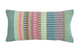 Margo Selby Buster Cushion - Green - 60x30cm - thumbnail 2