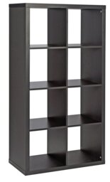 Habitat Squares Plus 8 Cube Storage Unit - Black - thumbnail 1