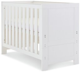 Obaby Nika Mini Cot Bed - White - thumbnail 2