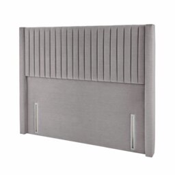 Silentnight Slumber Fabric Double Headboard - Light Grey - thumbnail 1