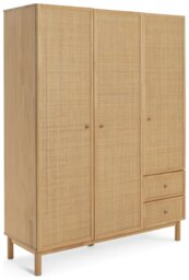 Habitat Simone 3 Door 2 Drawer Wardrobe - thumbnail 1
