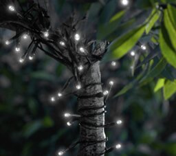 Garden By Sainsbury's 200 Warm White Solar String Light - thumbnail 1