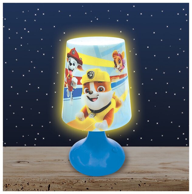 Paw Patrol Kids LED Colour Changing Night Light - Blue - image 1