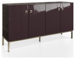 Frank Olsen Lyra 4 Door Sideboard - Plum Black