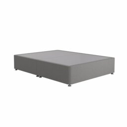Sealy Pewter Kingsize Divan Bed - Grey - thumbnail 2