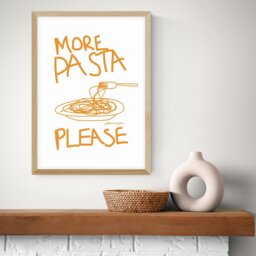 East End Prints Oak Frame Art Print - A2