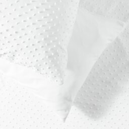 Argos Home Embroidered Dot White Bedding Set - Single - thumbnail 2