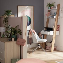 Habitat Ladder Office Desk - White - thumbnail 2