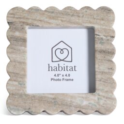 """Habitat Marble Picture Frame - 4x4""""""" - thumbnail 2