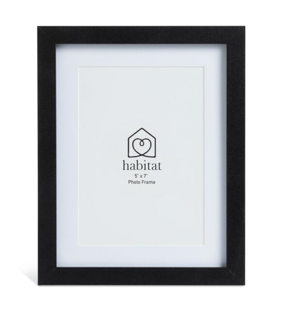 Habitat Black Wooden 3 Pk Picture Frame - Mixed Sizes - image 1