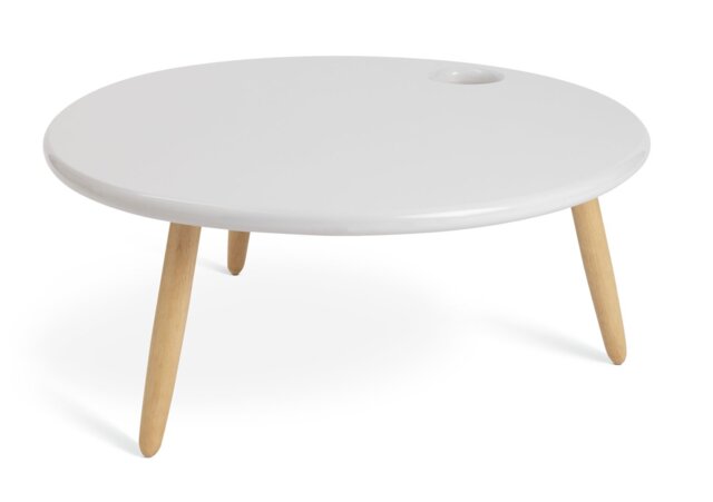 Habitat 60 Yumemi Round Coffee Table by Felix Conran - Grey - image 1