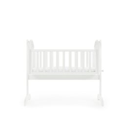 Obaby Sophie Swinging Crib and Mattress - White - thumbnail 2