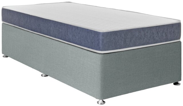 Argos Home Devon Single Divan Bed - Grey - image 1