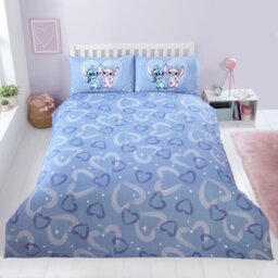 Disney Stitch & Angel Lilac Kids Bedding Set - Double - thumbnail 2