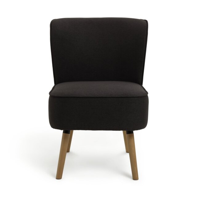Argos Home Eppy Fabric Accent Chair - Charcoal - image 1