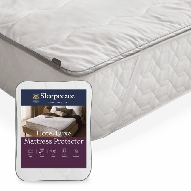 Sleepeezee Hotel Luxe Quilted Mattress Protector - Single - image 1