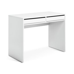 Argos Home Pepper 2 Drawers Office Desk - White - thumbnail 2