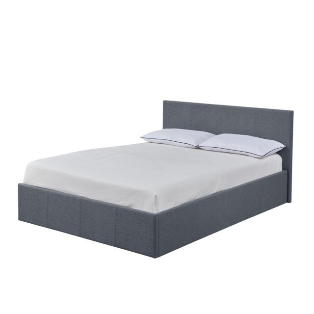 Argos Home Heathdon Small Double Ottoman Bed Frame- Grey - image 1