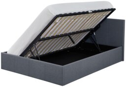 Argos Home Heathdon Small Double Ottoman Bed Frame- Grey - thumbnail 2