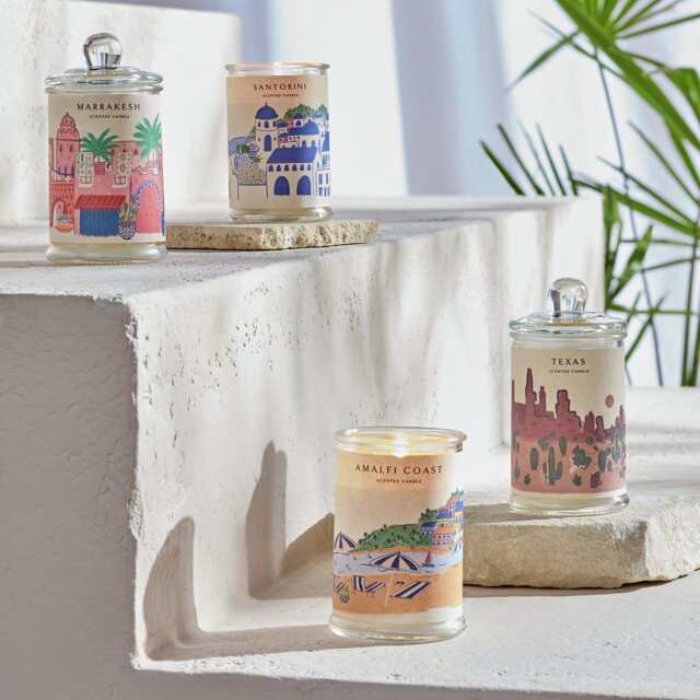 Habitat Destinations Set of 4 Candle Gift Set - Scented - image 1