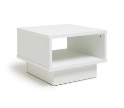 Argos Home Cubes End Table - White - thumbnail 1