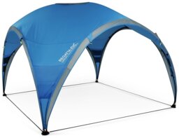Regatta 3m Family Steel Frame Gazebo - Blue - thumbnail 1