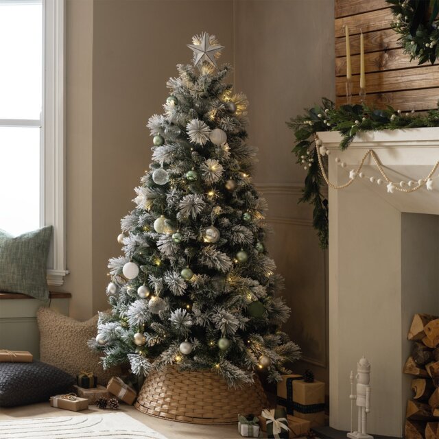 Habitat 6ft Snowy Artic Fir Christmas Tree - image 1