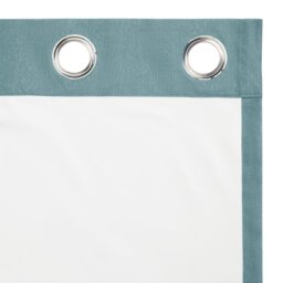 Habitat Blackout Eyelet Curtains - Ocean Blue - 168x229cm - thumbnail 2