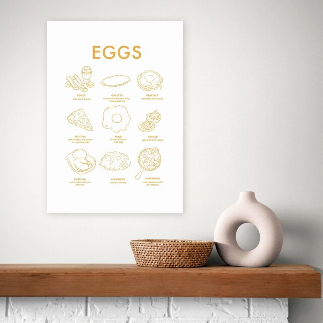 East End Prints Eggs II Art Print - A2 - image 1