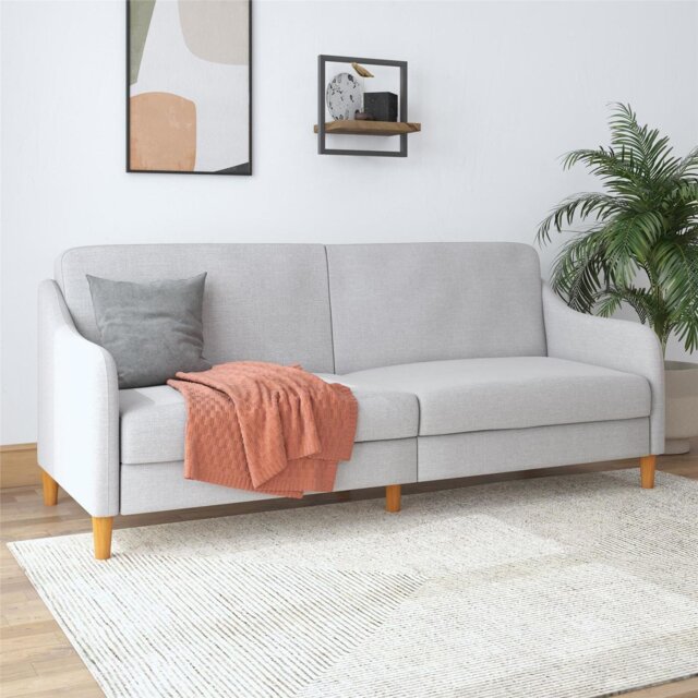 Dorel Jasper Linen Coil Clic Clac- Light Grey - image 1