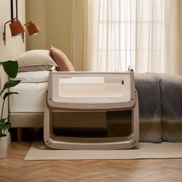 Snuzpod Bedside Crib - Mocha