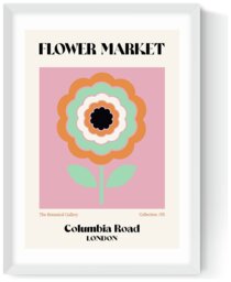East End Prints Columbia Market White Frame Art Print - A2 - thumbnail 2