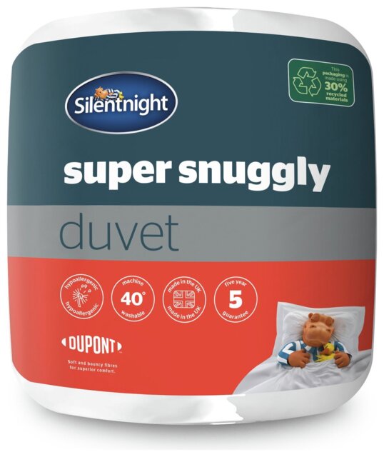 Silentnight Super Snuggly 15 Tog Duvet - Superking - image 1