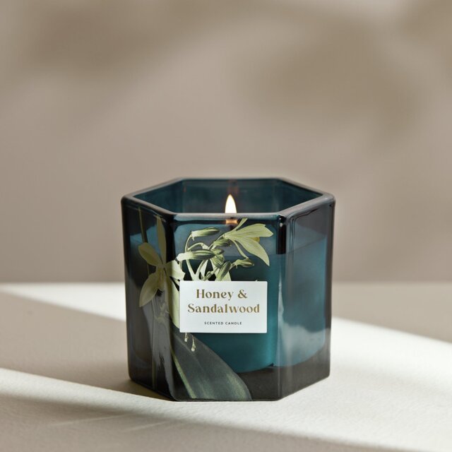 Argos Home Boxed Candle - Honey & Sandalwood - image 1