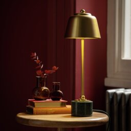 Habitat x Morris & Co. Slim Library Marble Table Lamp - thumbnail 2