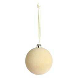 Habitat Pack of 9 Shatterproof Timeless Christmas Bauble - thumbnail 2