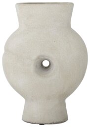 Bloomingville Chania Terracotta Vase - Cream - thumbnail 2