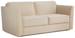 Jay-Be Elegance Fabric 3 Seater Sofa Bed - Cream