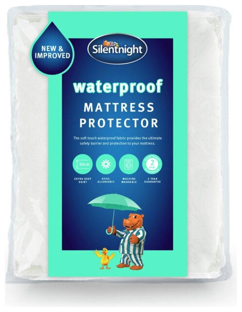 Silentnight Waterproof Mattress Protector - Kingsize - image 1